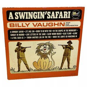 Billy Vaughn And His Orchestra A Swingin' Safari (Vinyl, 1962) Dot DLP 3458 VG